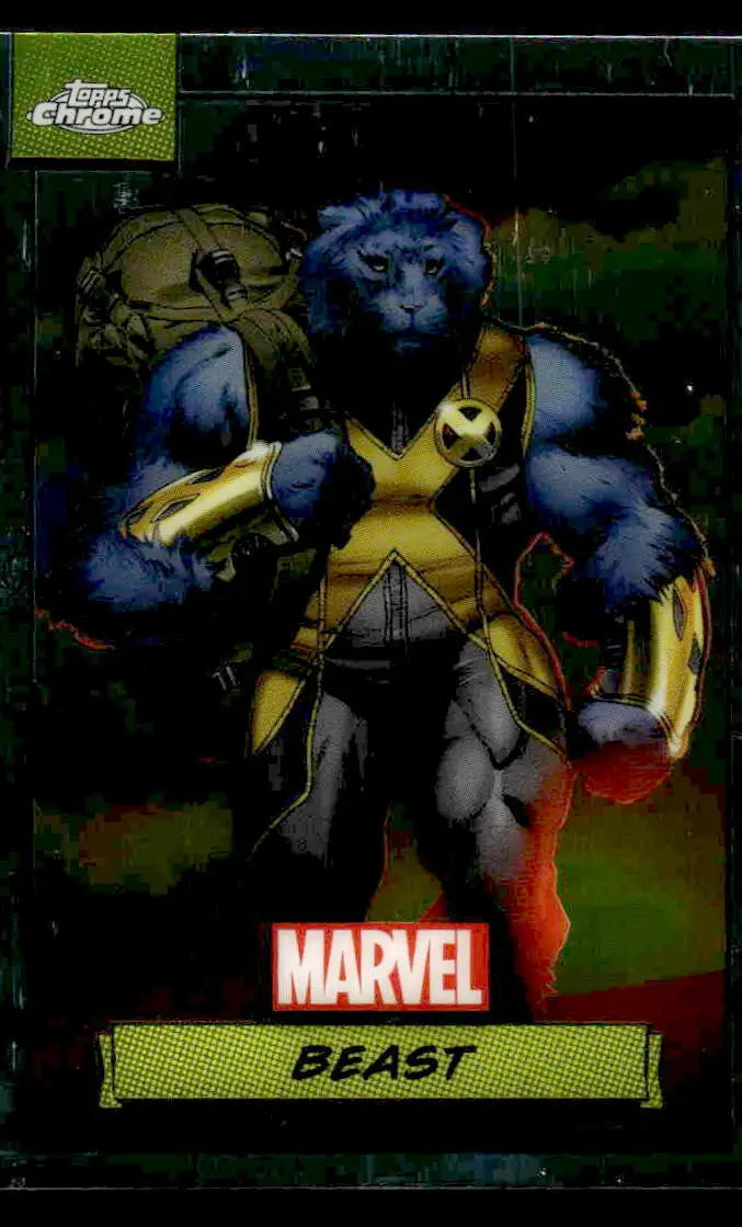 2024 Topps Chrome Marvel #82 Beast - Marvel Card Single