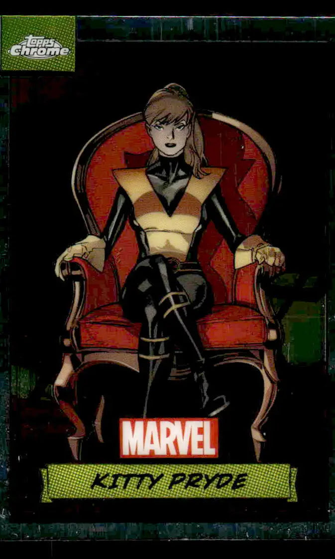 2024 Topps Chrome Marvel #95 Kitty Pryde - Marvel Card Single