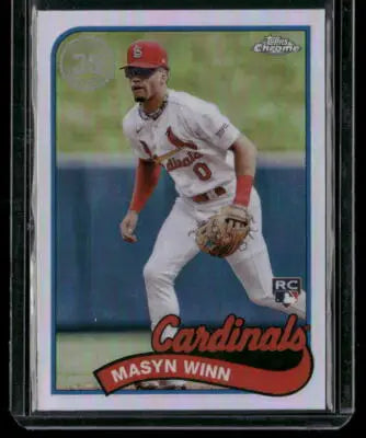 2024 Topps Chrome Masyn Winn #89CB-17 RC Baseball - Baseball Card Single