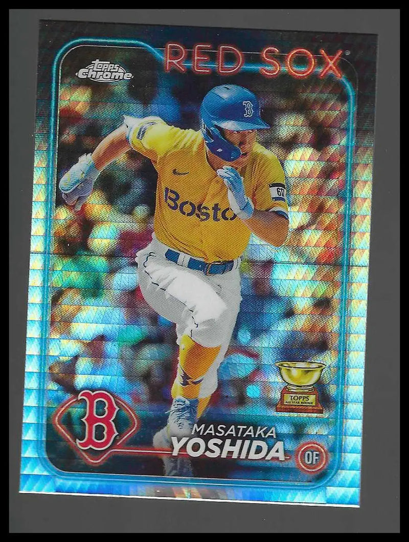 2024 Topps Chrome Prism Refractors #63 Masataka Yoshida - Baseball Card Single