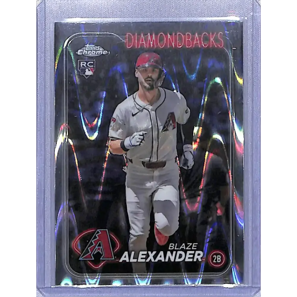 2024 Topps Chrome Ray Wave #USC53 Blaze Alexander NM-MT Arizona Diamondbacks - Baseball Card Single