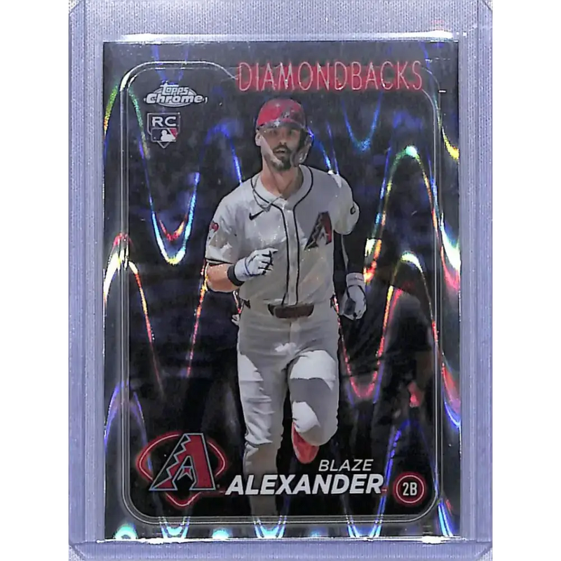 2024 Topps Chrome Ray Wave #USC53 Blaze Alexander NM-MT Arizona Diamondbacks - Baseball Card Single
