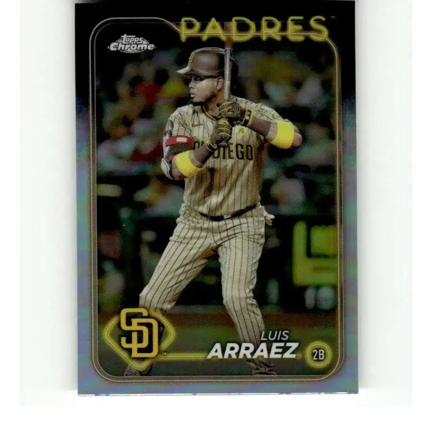2024 Topps Chrome Refractor #216 Luis Arraez NM-MT San Diego Padres Baseball Card - Baseball Card Single