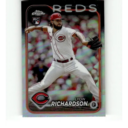 2024 Topps Chrome Refractor #230 Lyon Richardson NM-MT RC Rookie Cincinnati Reds Baseball Card