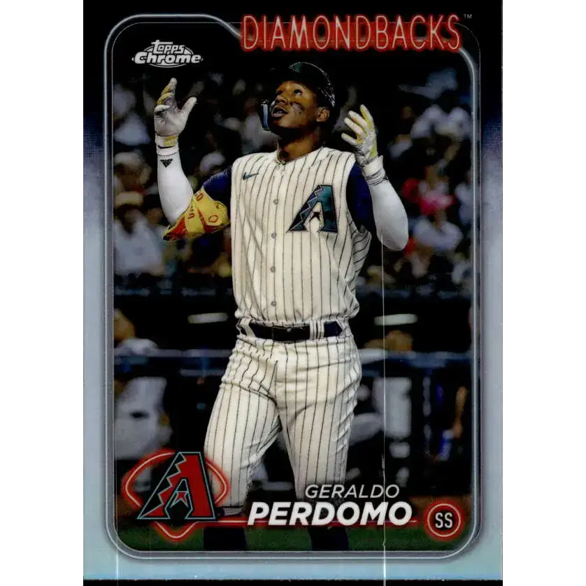 2024 Topps Chrome Refractor #288 Geraldo Perdomo NM-MT Arizona Diamondbacks Baseball Card - Baseball Card Single