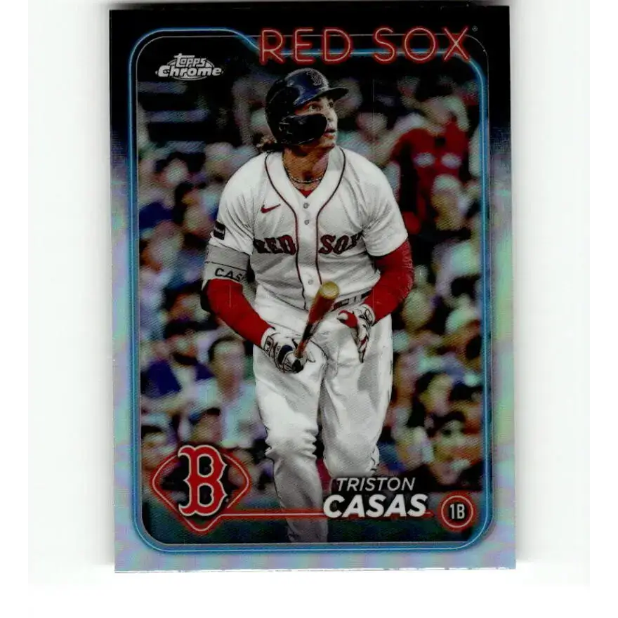 2024 Topps Chrome Refractor #38 Triston Casas NM-MT Boston Red Sox Baseball Card