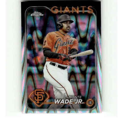 2024 Topps Chrome Refractor RayWave #297 Kody Funderburk NM-MT RC Rookie Minnesota Twins Baseball Card