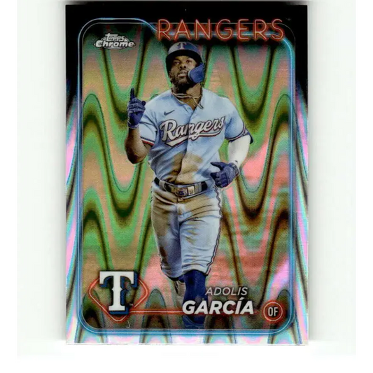 2024 Topps Chrome Refractor RayWave #90 Paul Goldschmidt NM-MT St Louis Cardinals Baseball Card