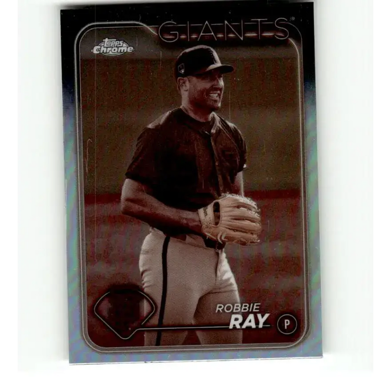 2024 Topps Chrome Refractor Sepia #106 Robbie Ray NM-MT San Francisco Giants Baseball Card - Baseball Card Single