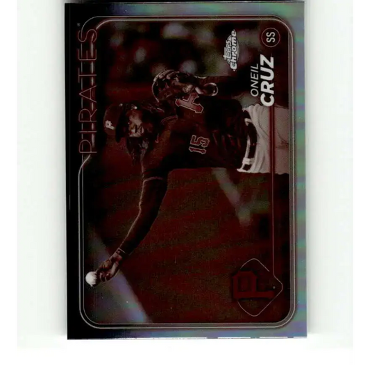 2024 Topps Chrome Refractor Sepia #98 Oneil Cruz NM-MT Pittsburgh Pirates Baseball Card - Baseball Card