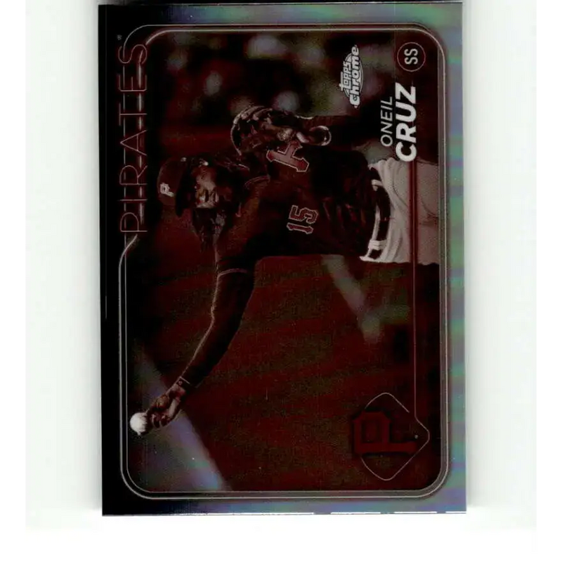 2024 Topps Chrome Refractor Sepia #98 Oneil Cruz NM-MT Pittsburgh Pirates Baseball Card - Baseball Card Single