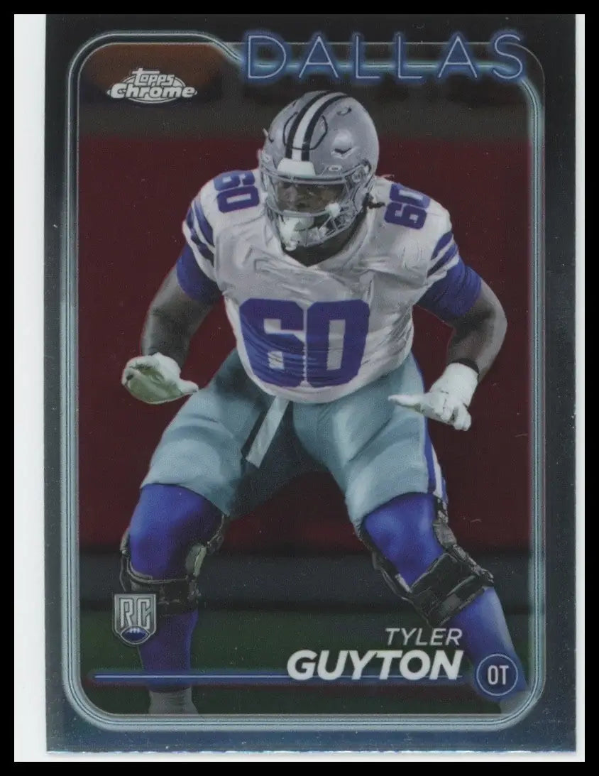 2024 Topps Chrome - Rookies Tyler Guyton #299 (RC) - Baseball Card Single