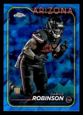 2024 Topps Chrome Sapphire Edition #289 Darius Robinson - Football Card Single