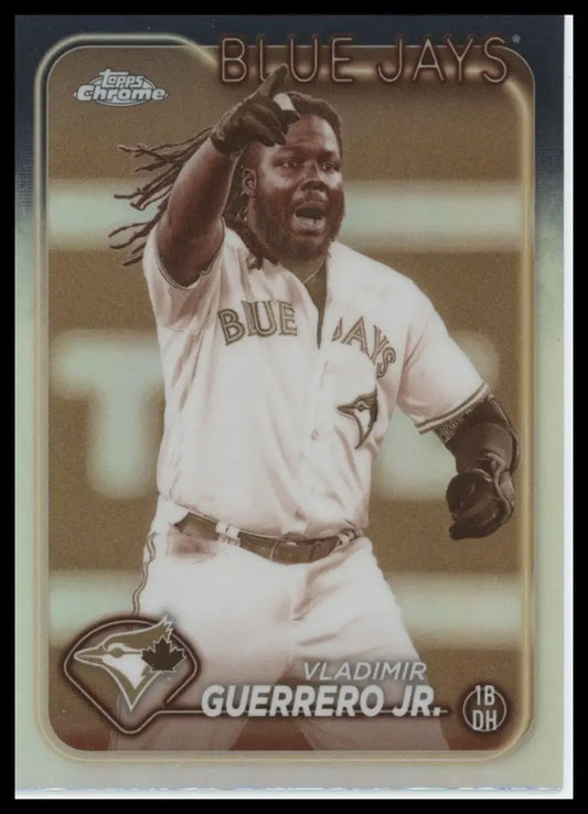 2024 Topps Chrome - Sepia Refractors Vladimir Guerrero Jr. 78 Baseball NM - Baseball Card Single