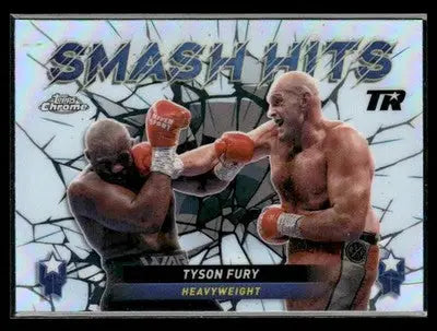 2024 Topps Chrome #SH-2 Tyson Fury Smash Hits Refractor - Other