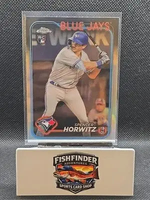 2024 Topps Chrome - Spencer Horwitz #26 Refractor (RC) - Baseball Card Single