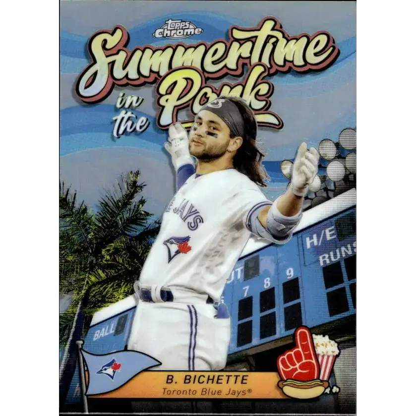 2024 Topps Chrome Summertime in the Park Refractor #SITP-6 Bo Bichette NM-MT Toronto Blue Jays Baseball Card