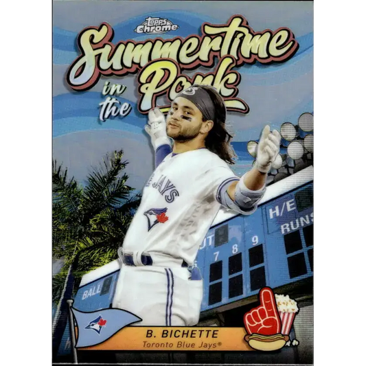 2024 Topps Chrome Summertime in the Park Refractor #SITP-6 Bo Bichette NM-MT Toronto Blue Jays Baseball Card