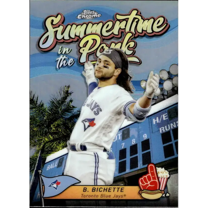 2024 Topps Chrome Summertime in the Park Refractor #SITP-6 Bo Bichette NM-MT Toronto Blue Jays Baseball Card - Baseball