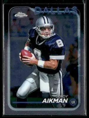 2024 Topps Chrome Troy Aikman #37 Dallas Cowboys