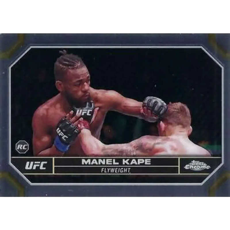 2024 Topps Chrome UFC #119 Manel Kape NM-MT RC Rookie MMA Card - UFC/MMA Card Single