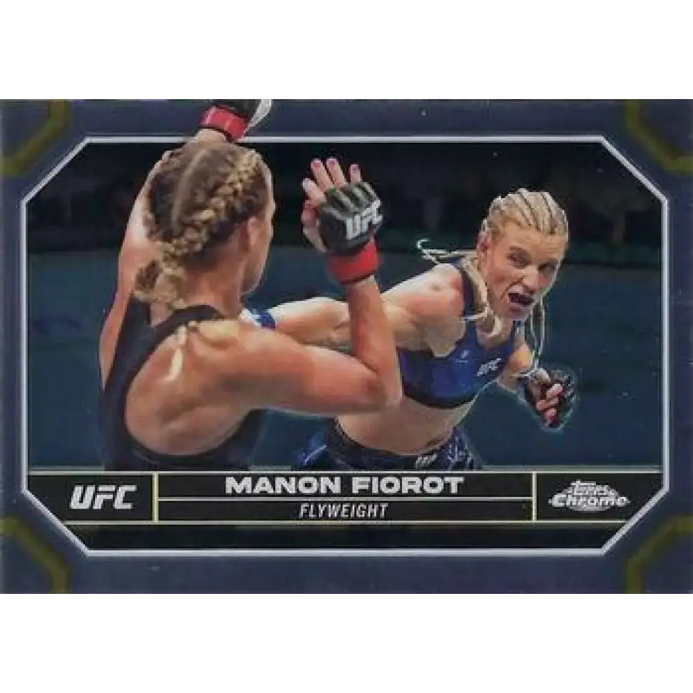 2024 Topps Chrome UFC #120 Manon Fiorot NM-MT MMA Card