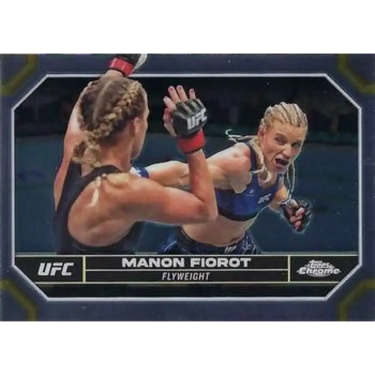 2024 Topps Chrome UFC #120 Manon Fiorot NM-MT MMA Card - UFC/MMA Card Single