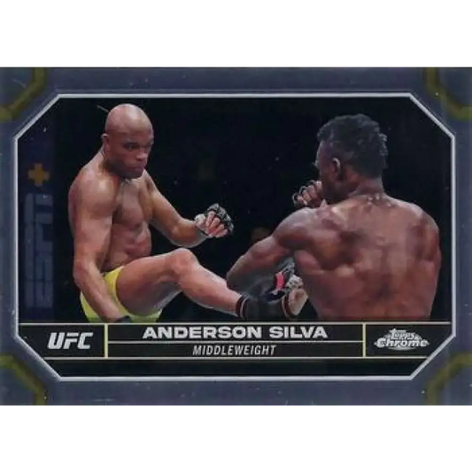 2024 Topps Chrome UFC #17 Anderson Silva NM-MT MMA Card