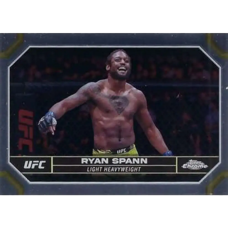 2024 Topps Chrome UFC #171 Ryan Spann NM-MT MMA Card - UFC/MMA Card Single