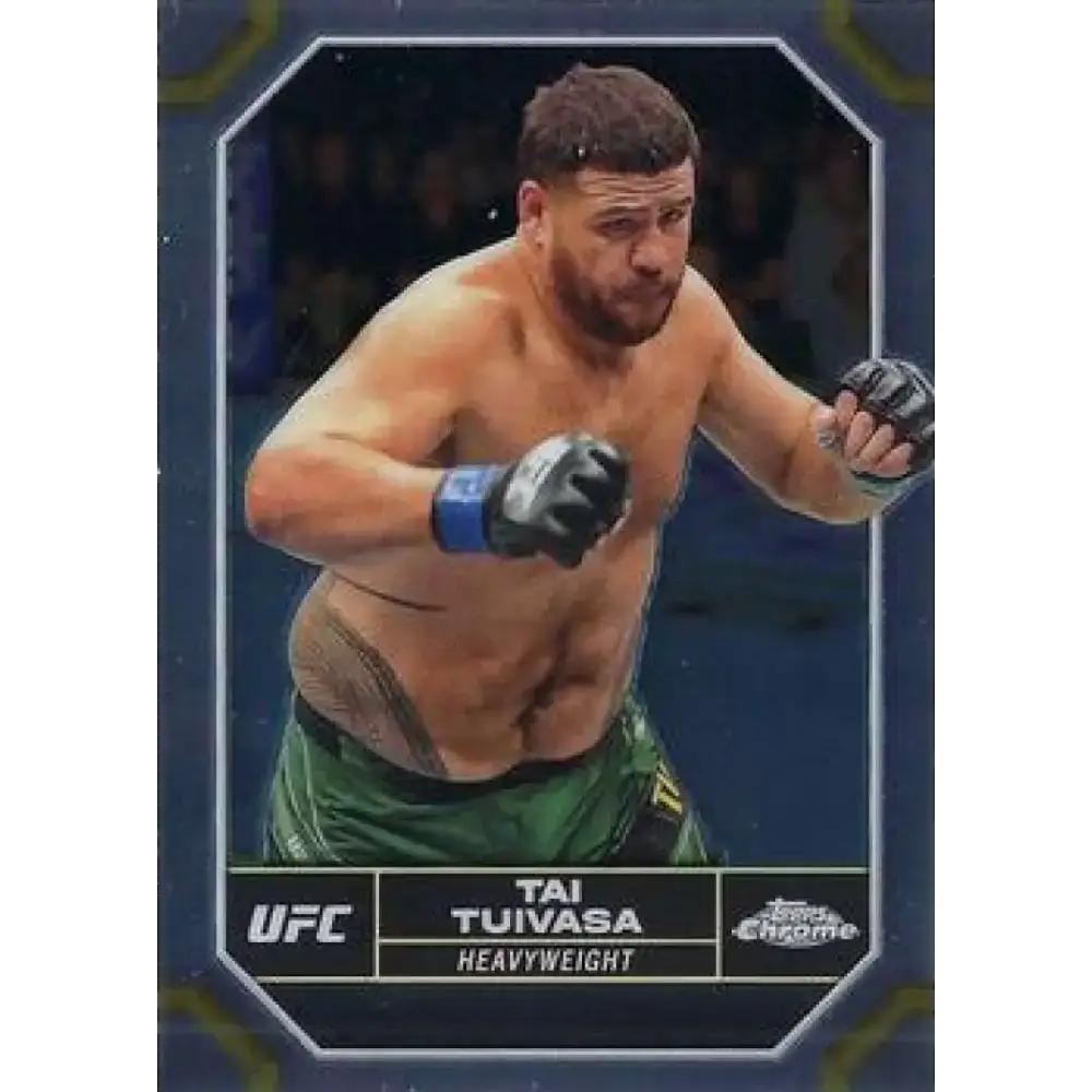 2024 Topps Chrome UFC #183 Tai Tuivasa NM-MT MMA Card - UFC/MMA Card Single