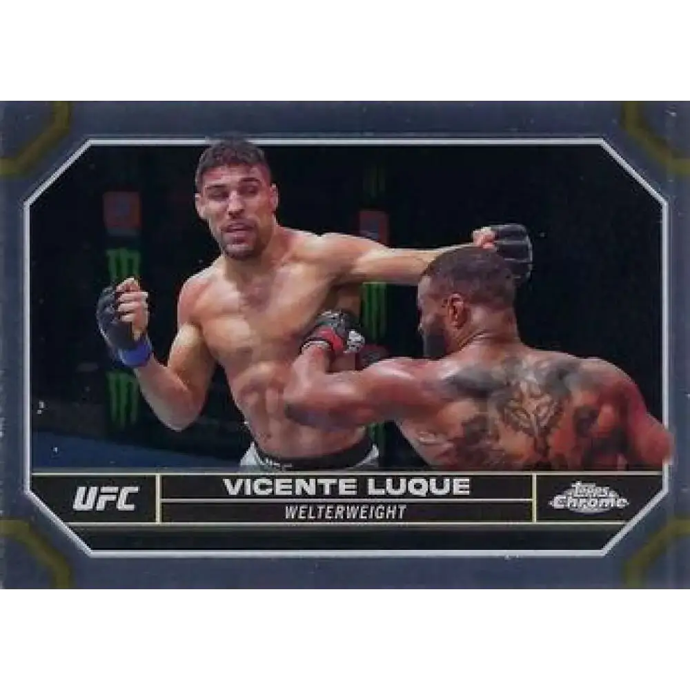 2024 Topps Chrome UFC #192 Vicente Luque NM-MT MMA Card - UFC/MMA Card Single