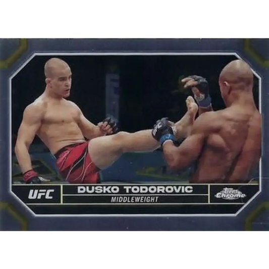 2024 Topps Chrome UFC #63 Dusko Todorovic NM-MT RC Rookie MMA Card - UFC/MMA Card Single