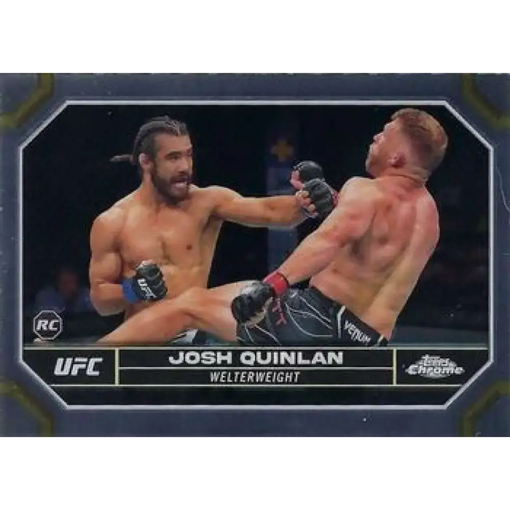 2024 Topps Chrome UFC #76 Josh Quinlan NM-MT RC Rookie MMA Card - UFC/MMA Card Single