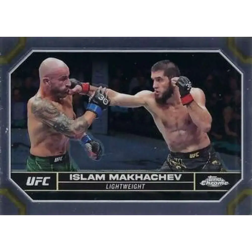 2024 Topps Chrome UFC #80 Islam Makhachev NM-MT MMA Card - UFC/MMA Card Single