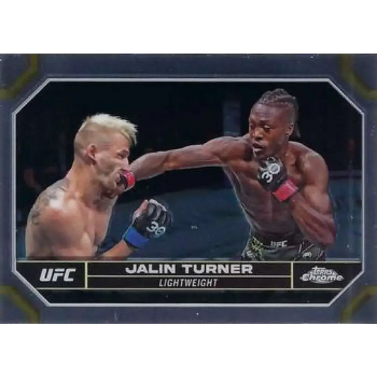 2024 Topps Chrome UFC #88 Jalin Turner NM-MT MMA Card - UFC/MMA Card Single