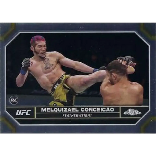 2024 Topps Chrome UFC #98 Melquizael Conceicao NM-MT RC Rookie MMA Card - UFC/MMA Card Single