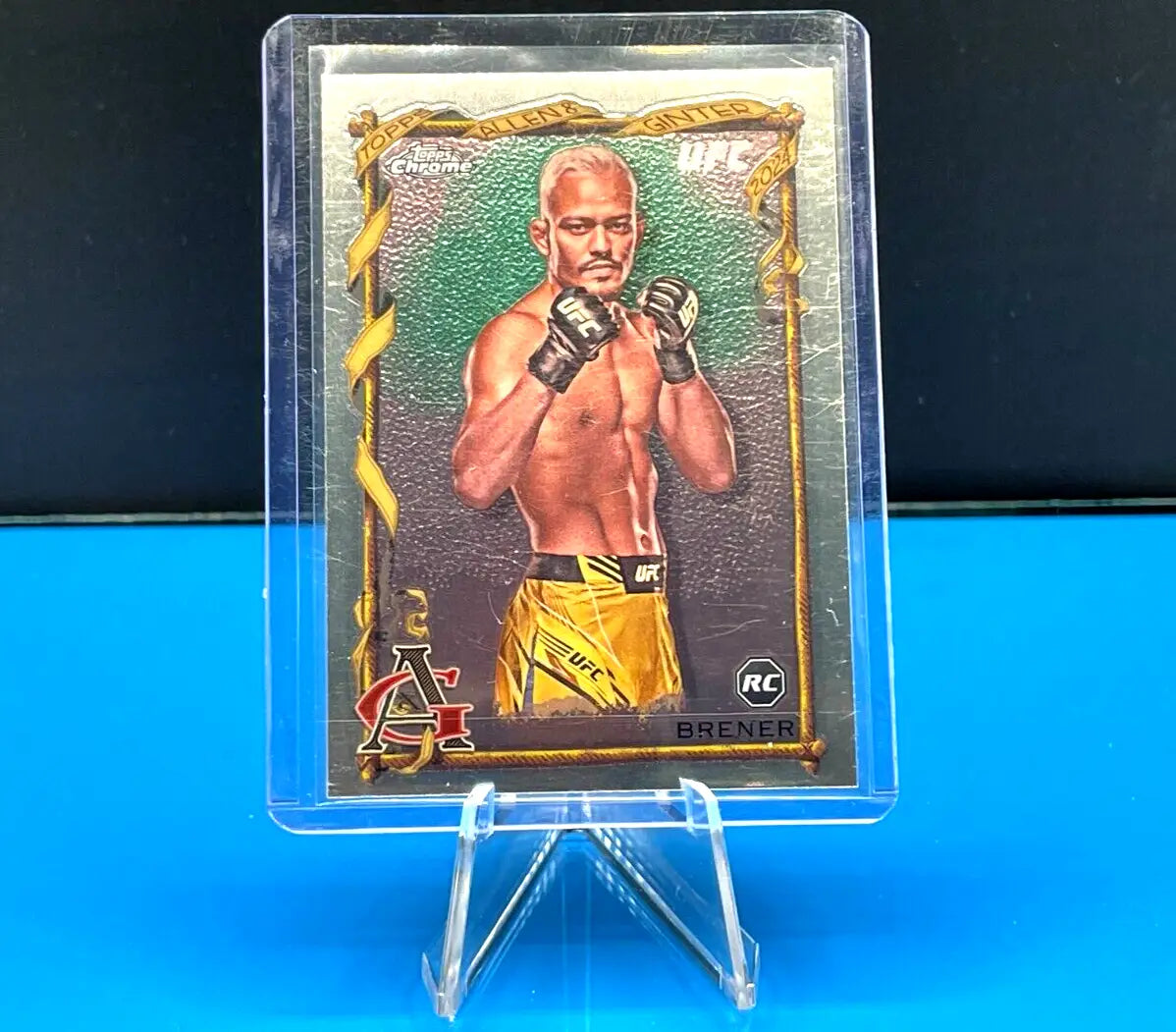 2024 Topps Chrome UFC -Elves Brener- Allen & Ginter #AAG-14 - UFC/MMA Card Single