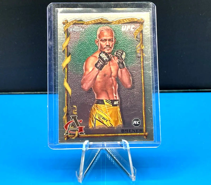 2024 Topps Chrome UFC -Elves Brener- Allen & Ginter #AAG-14 - UFC/MMA Card Single
