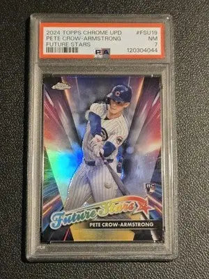 2024 Topps Chrome Update Pete Crow-Armstrong Future Stars PSA 7 - Baseball Card Single
