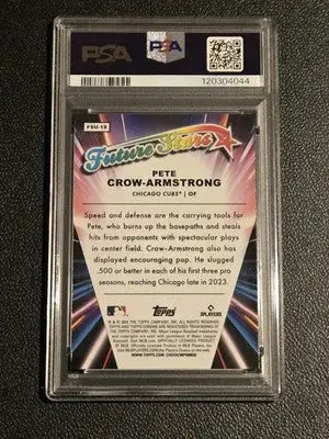 2024 Topps Chrome Update Pete Crow-Armstrong Future Stars PSA 7 - Baseball Card Single