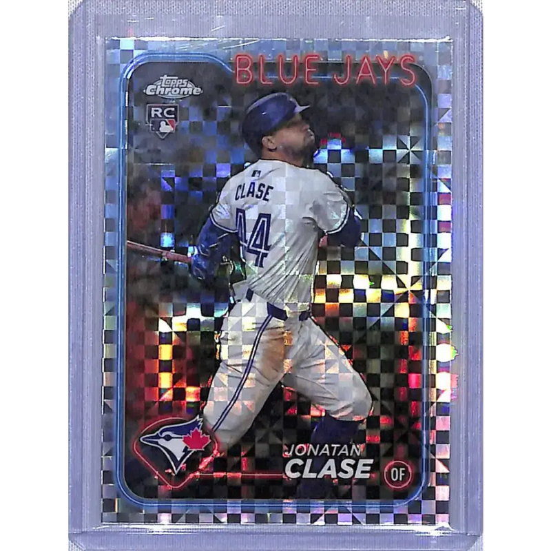 2024 Topps Chrome Update Refractor Prism #USC147 Jonatan Clase NM-MT RC - Baseball Card Single