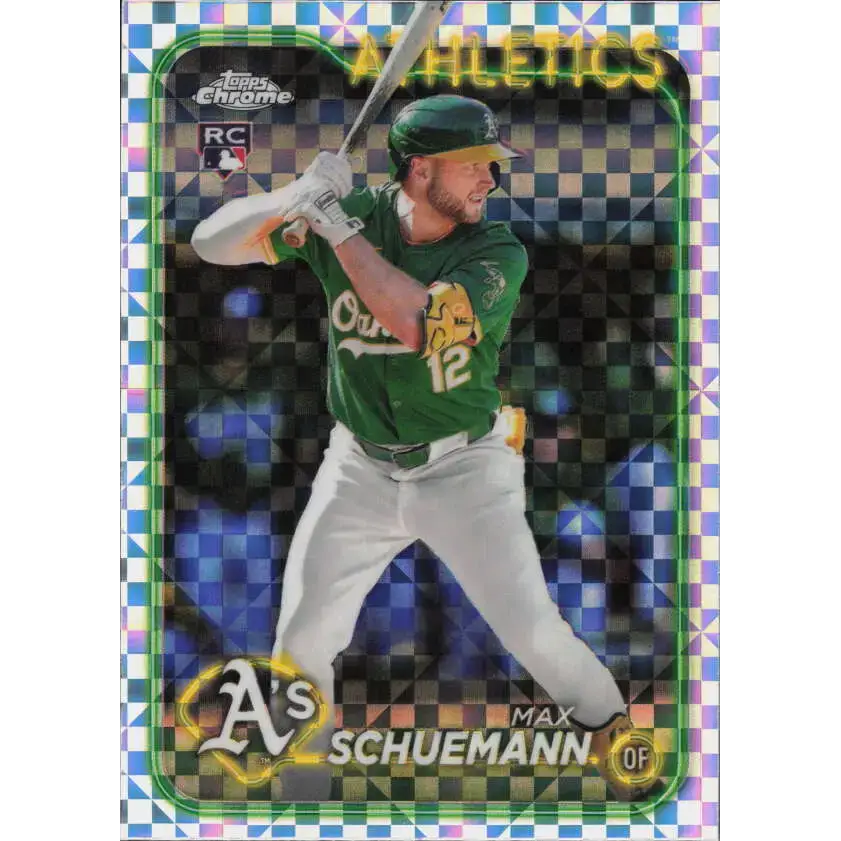 2024 Topps Chrome Update Refractor Prism #USC42 Max Schuemann NM-MT RC - Baseball Card Single