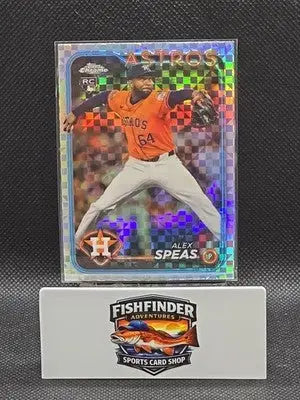 2024 Topps Chrome Update Series - Alex Speas #USC175 X-Fractor (RC) - Baseball Card Single