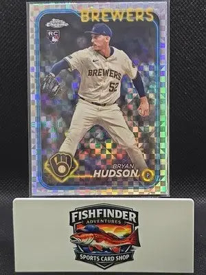 2024 Topps Chrome Update Series - Bryan Hudson #USC169 X-Fractor (RC) - Baseball Card Single