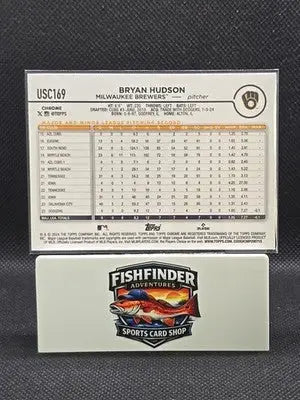 2024 Topps Chrome Update Series - Bryan Hudson #USC169 X-Fractor (RC) - Baseball Card Single