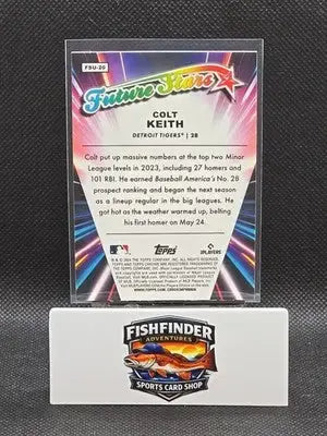 2024 Topps Chrome Update Series - Future Stars Colt Keith #FSU-20 (RC) - Baseball Card Single