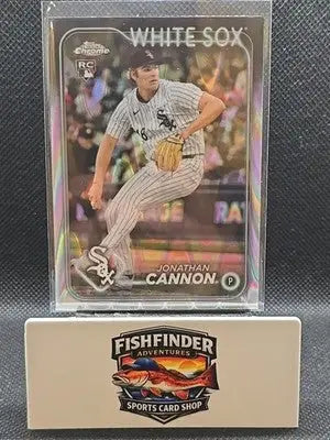 2024 Topps Chrome Update Series - Jonathan Cannon #USC12 RayWave Refractor (RC) - Baseball Card Single