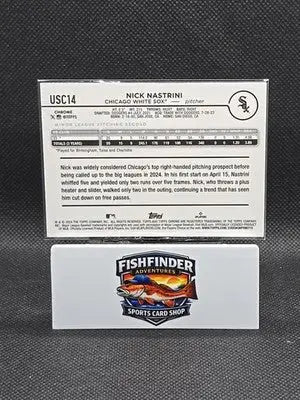 2024 Topps Chrome Update Series - Nick Nastrini #USC14 X-Fractor (RC) - Baseball Card Single