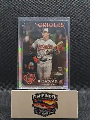 2024 Topps Chrome Update Series - Rookie Debut Heston Kjerstad #USC120... - Baseball Card Single