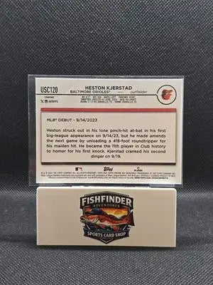2024 Topps Chrome Update Series - Rookie Debut Heston Kjerstad #USC120... - Baseball Card Single